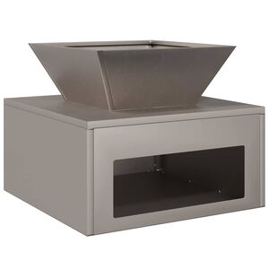vidaXL Feuerstelle Rostoptik 50 x 50 x 40 cm