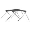 vidaXL 3-Bow Bimini Top Anthrazit 183x196x137 cm