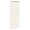 vidaXL Zebrarollo Marmorbeige 60x100 cm Stoffbreite 55,9 cm Polyester
