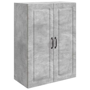 vidaXL Wandschrank 66 x 34,5 x 90 cm Holzwerkstoff Betongrau