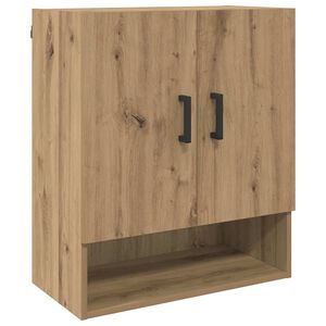 vidaXL Wandschrank 60 x 31 x 70 cm Holzwerkstoff Artisan-Eiche