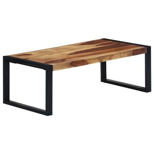 vidaXL Couchtisch 110x60x40 cm Massivholz Akazie