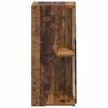 vidaXL Seitenregal Altholz 33 x 32 x 70,5 cm Holzwerkstoff