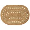 vidaXL Teppich Braun 100 x 152 cm Jute