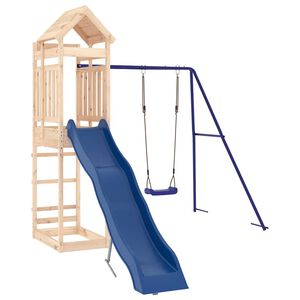 vidaXL Spielturm Massivholz Kiefer