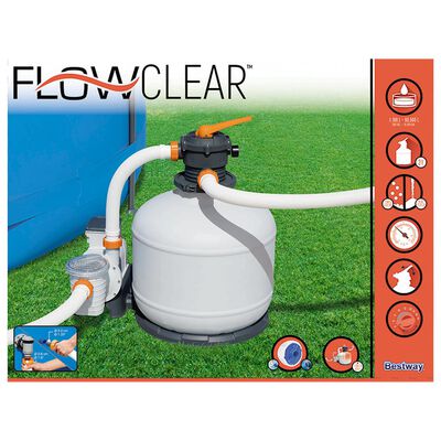 Bestway Sandfilterpumpe Flowclear 11.355 L/h | vidaXL.de