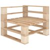 vidaXL Garten-Palettensofa 4-Sitzer Holz