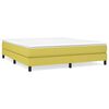 vidaXL Boxspringbettgestell Gr&uuml;n 160x200 cm Stoff