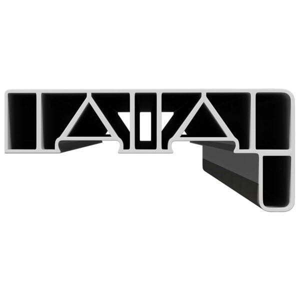 vidaXL Fensterbank Marmor Text -enure 60 x 10 x 4,5 cm PVC