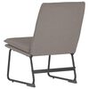 vidaXL Loungesessel Taupe 52x75x76 cm Stoff