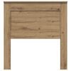 vidaXL Kopfteil mit Kopfteil Artisan-Eiche 90 cm Holzwerkstoff