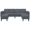 vidaXL Sofa Set Dunkelgrau Samt