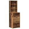 vidaXL Schminktisch mit Regal Braun 78,5 x 41 x 135 cm Holzwerkstoff