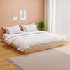 vidaXL Massivholzbett ohne Matratze 160x200 cm