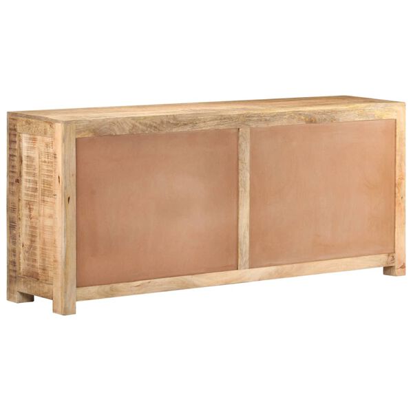 vidaXL Sideboard 175x40x75 cm Raues Mangoholz