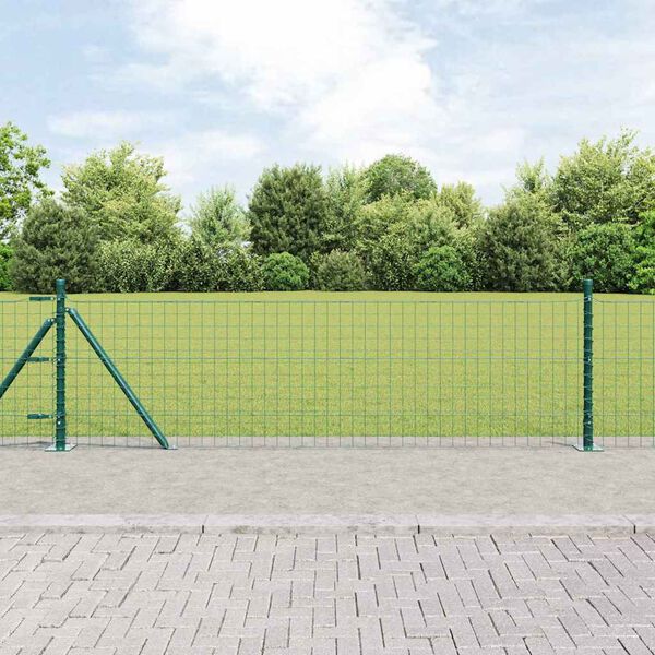 vidaXL Zaunpfosten 26 pcs Grau 3,2 x 3,2 x 70 cm