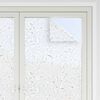 vidaXL Statische Fensterfolie Blumen-Muster 90 x 500 cm PVC