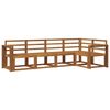 vidaXL Outdoor-Sofagarnitur 5 pcs Natur