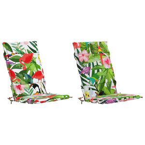 vidaXL 2-teiliges Hochlehner Kissenset GEMERT 2 pcs 100 % Polyester