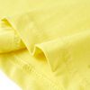 Kinder-Kurzarmshirt Gelb 128