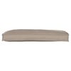 vidaXL Kissen Taupe 100 x 40 x 8 cm Oxford-Stoff