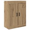 vidaXL Highboard mit Schubladen 2 pcs Artisan-Eiche Holzwerkstoff
