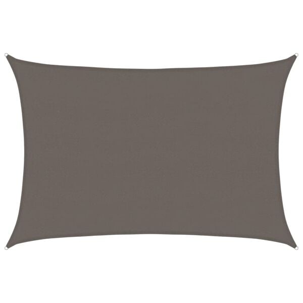 vidaXL Sonnensegel 160 g/m&sup2; Anthrazit 5x6 m HDPE