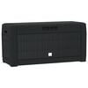 vidaXL Gartentruhe Anthrazit 119x48x60 cm Polypropylen