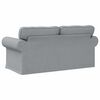 vidaXL Sofa Hellgrau Gesamtabmessungen: 175 x 82 x 80 cm (B x T x H)