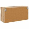 vidaXL TV-Wandschrank Artisan-Eiche 80 x 30 x 40 cm Holzwerkstoff