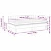 vidaXL Eckbettgestell mit Matratze mit Kopfteil 2 pcs Gr&uuml;n Samt
