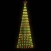 vidaXL LED Weihnachtsbaum 688 LEDs Mehrfarbig 300 cm