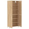 vidaXL Highboard Sonoma-Eiche 69,5x34x180 cm Holzwerkstoff