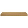 vidaXL Wandregal Wandmontiert 2 pcs Braun 50 x 23 x 4 cm Holzwerkstoff