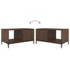 vidaXL Couchtisch Braune Eiche 90 x 49 x 46 cm Holzwerkstoff