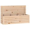 vidaXL Truhe 109x36,5x33 cm Massivholz Kiefer