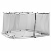 vidaXL Moskito-Netz f&uuml;r Pavillon 220 Mesh Schwarz 3,6 x 3,6 x 2 m