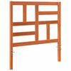 vidaXL Bettkopfteil Wachsbraun 105,5 x 4 x 104 cm Massives Kiefernholz