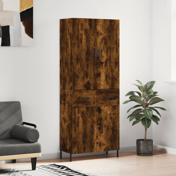vidaXL Highboard R&auml;uchereiche 69,5x34x180 cm Holzwerkstoff