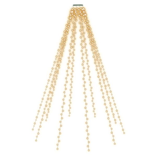 vidaXL Weihnachtsbaum-Lichternetz mit 500 LEDs 500 cm