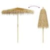vidaXL Bambus-Sonnenschirm mit Bananenblatt-Dach 210 cm