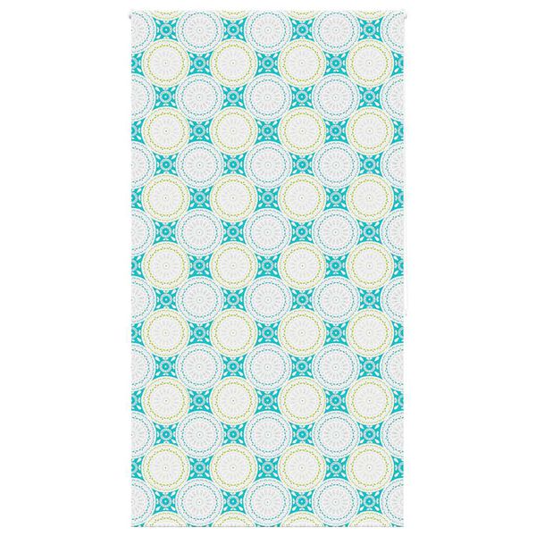 vidaXL Duschrollo 130x240 cm Stoffbreite 126 cm