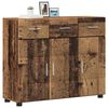 vidaXL Sideboard mit Regal Altholz 88,5 x 30,5 x 73 cm Holzwerkstoff