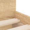 vidaXL Bett mit Schubladen Sonoma-Eiche 75x190 cm