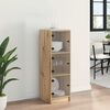 vidaXL Highboard Artisan-Eiche 35 x 37 x 109 cm Holzwerkstoff