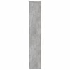 vidaXL Raumteiler Betongrau 100x33x187,5 cm Holzwerkstoff