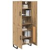 vidaXL Highboard 2 pcs Artisan-Eiche 69,5 x 34 x 180 cm