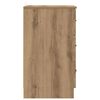 vidaXL Nachttisch Artisan-Eiche 38 x 38 x 66 cm Holzwerkstoff