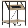 vidaXL Nachttisch Sonoma-Eiche 38 x 30 x 48 cm Holzwerkstoff