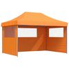 vidaXL Party-Zelt Orange 279 x 410 x 315 cm Oxford-Stoff